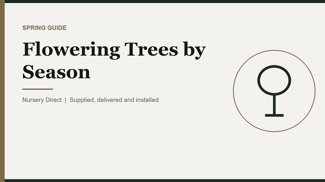 Flowering Trees by Season