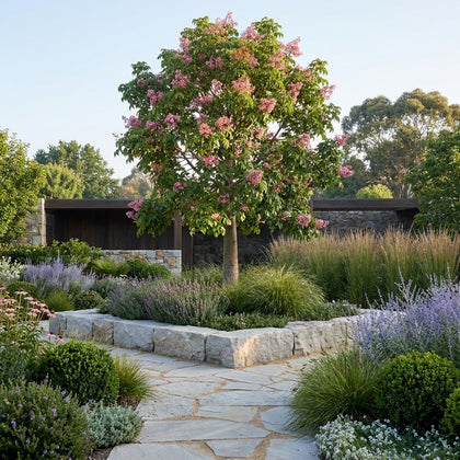 Brachychiton ‘Griffith Pink’ - Brachychiton ‘Griffith Pink’