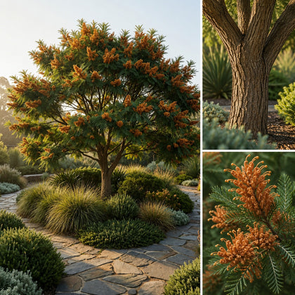 Brown Silky Oak - Grevillea baileyana