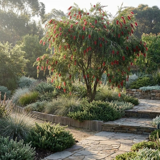 Dawson River Weeper Bottlebrush - Callistemon viminalis 'Dawson River Weeper'