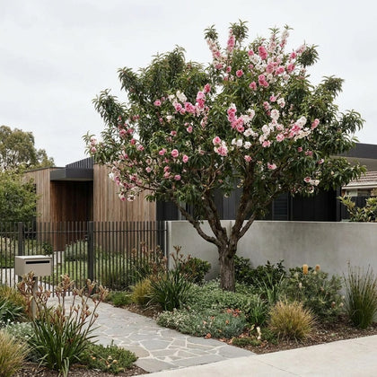 Double Jewel Peach - Prunus persica 'Double Jewel'