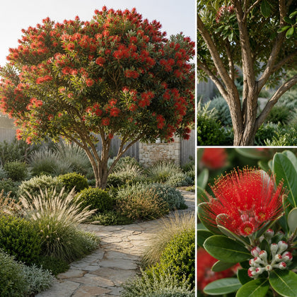 Fiji Fire Metrosideros - Metrosideros vitiensis 'Fiji Fire'