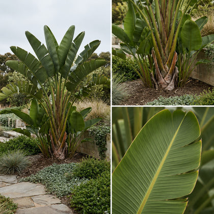 Giant White Bird of Paradise - Strelitzia Nicolai