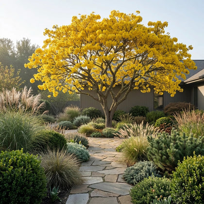 Golden Trumpet Tree - Tabebuia chrysanthus