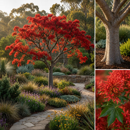 Illawarra Flame Tree - Brachychiton acerifolius