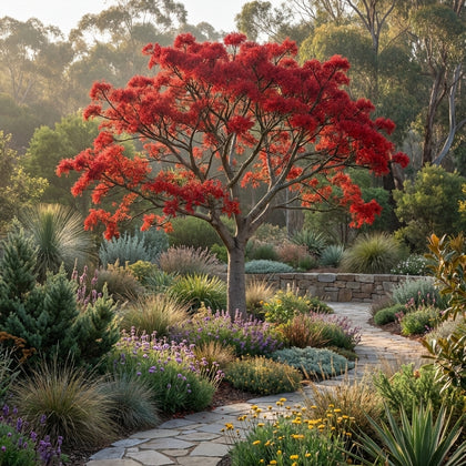 Illawarra Flame Tree - Brachychiton acerifolius
