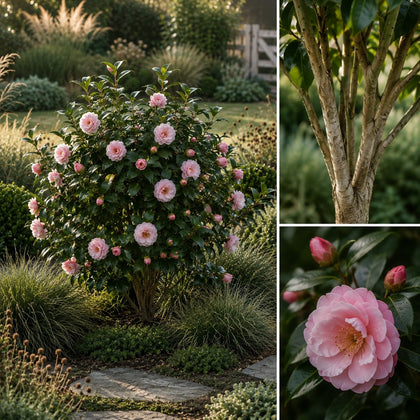 Jennifer Susan Camellia - Camellia sasanqua 'Jennifer Susan'