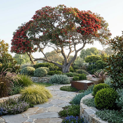 Metrosideros tomentosa 'Pōhutukawa' - Metrosideros tomentosa Pōhutukawa
