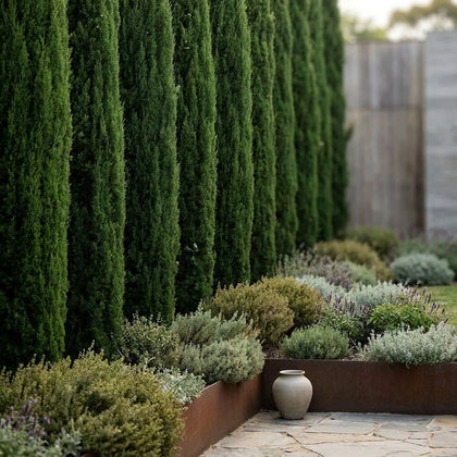 Pencil Pine - Cupressus sempervirens 'Nitschkes Needles'