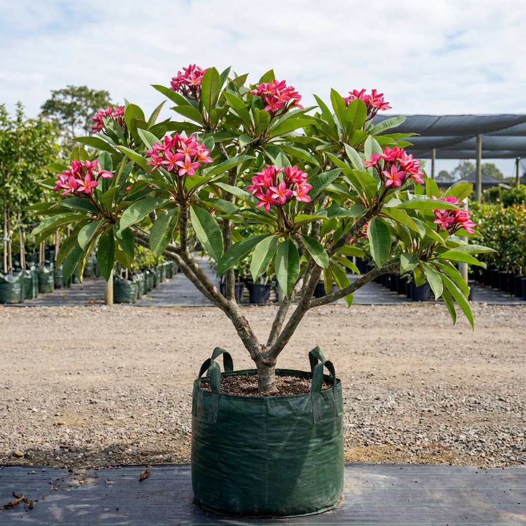 Pink Frangipani - Plumeria rubra