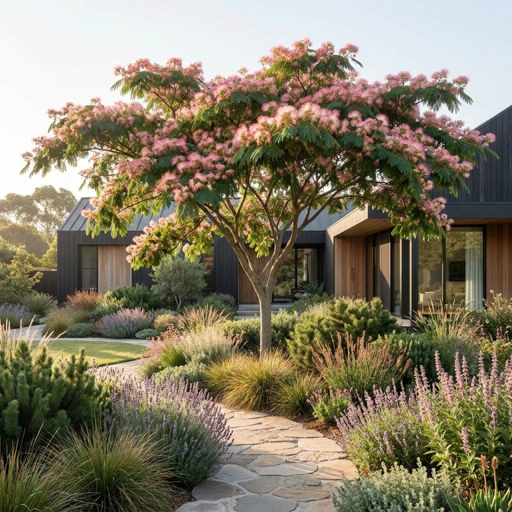 Pink Silk Tree - Albizia julibrissin