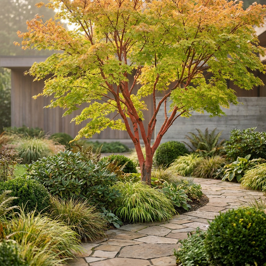 Sango Kaku Japanese Maple - Acer palmatum 'Sango Kaku'