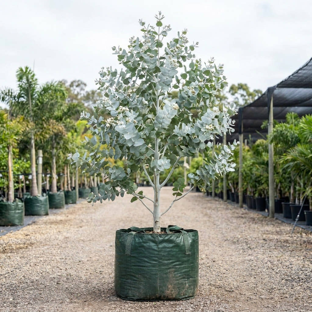 Silver leaved Mountain Gum - Eucalyptus pulverulenta