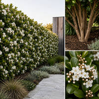 Snow Maiden Indian Hawthorn - Rhaphiolepis indica ‘Snow Maiden’