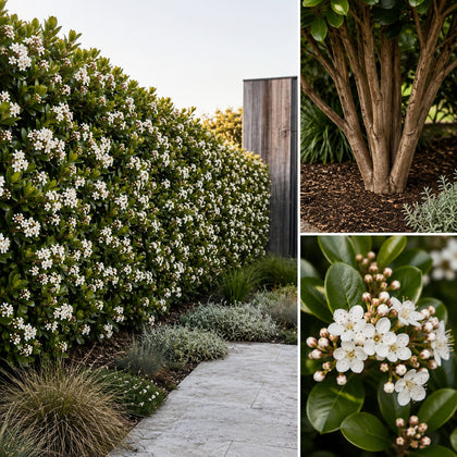 Snow Maiden Indian Hawthorn - Rhaphiolepis indica 'Snow Maiden'