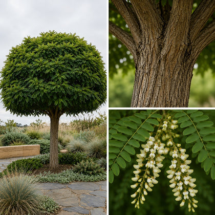 Umbraculifera Robinia - Robinia pseudoacacia ‘Umbraculifera’
