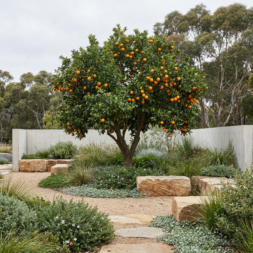 Washington Navel Orange Tree - Citrus sinensis