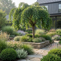 Weeping Mulberry Standards - Morus alba ‘Pendula’