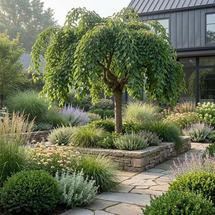 Weeping Mulberry Standards - Morus alba 'Pendula'