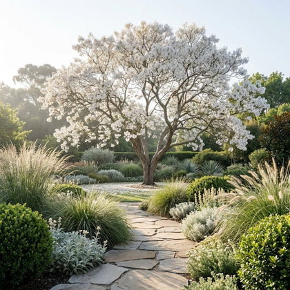 White Jacaranda Tree - Jacaranda mimosifolia 'Alba'