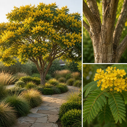 Yellow Poinciana - Peltophorum pterocarpum